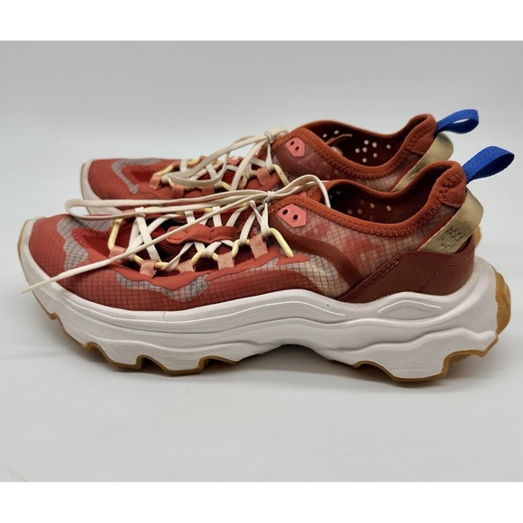 Sorel Shoes - Sorel Shoes Women's Red 9 Kinetic Breakthru Tech‎ Lace Up Trail Sneaker Running